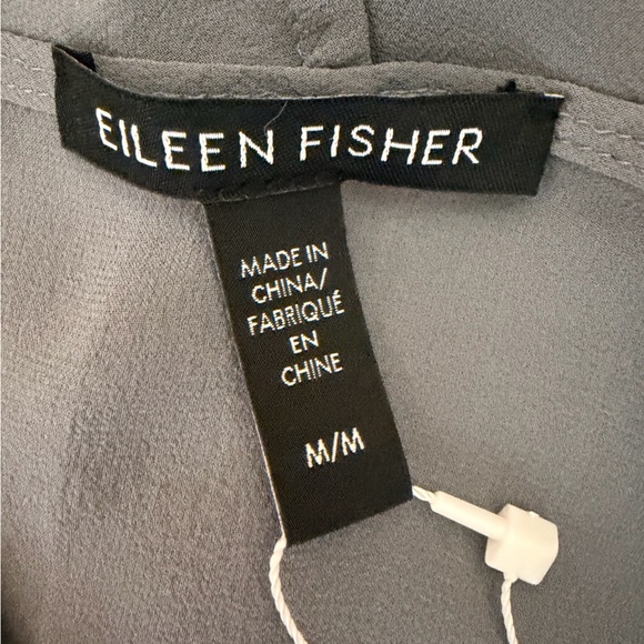 Eileen Fisher High Collar Duster - Picture 7 of 8